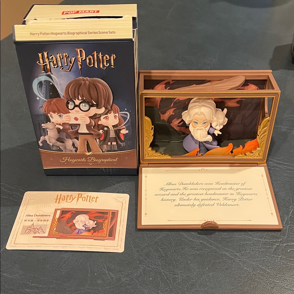 Harry Potter Pop Mart Hogwarts Biographical Albus Dumbledore